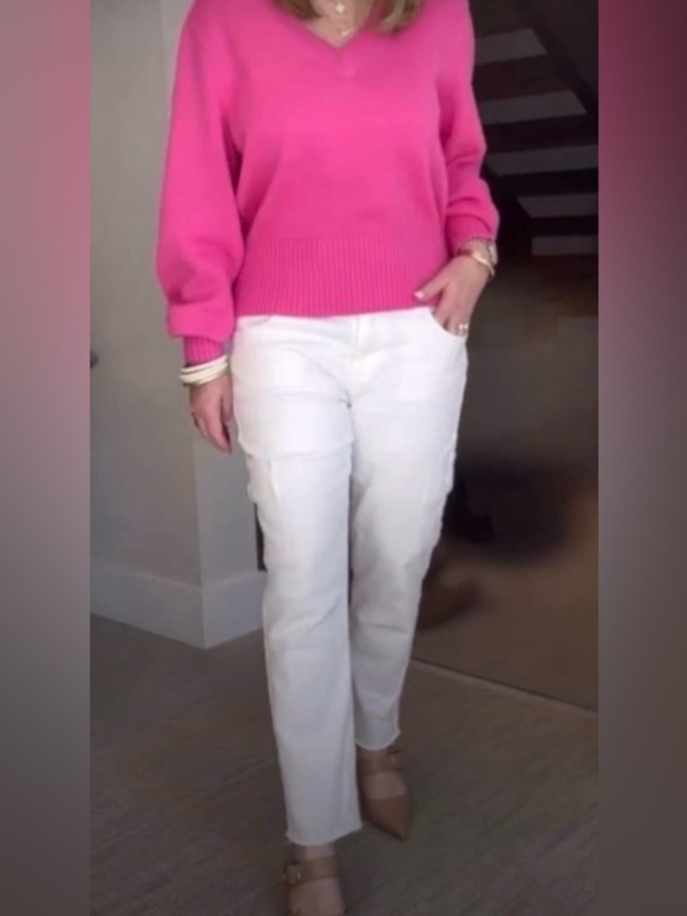 Cabi Skinny Cargo Jeans- size 10